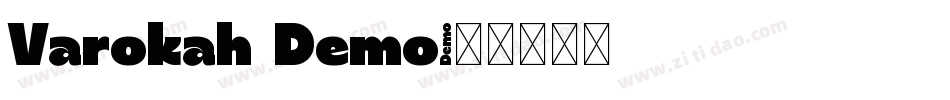 Varokah Demo字体转换